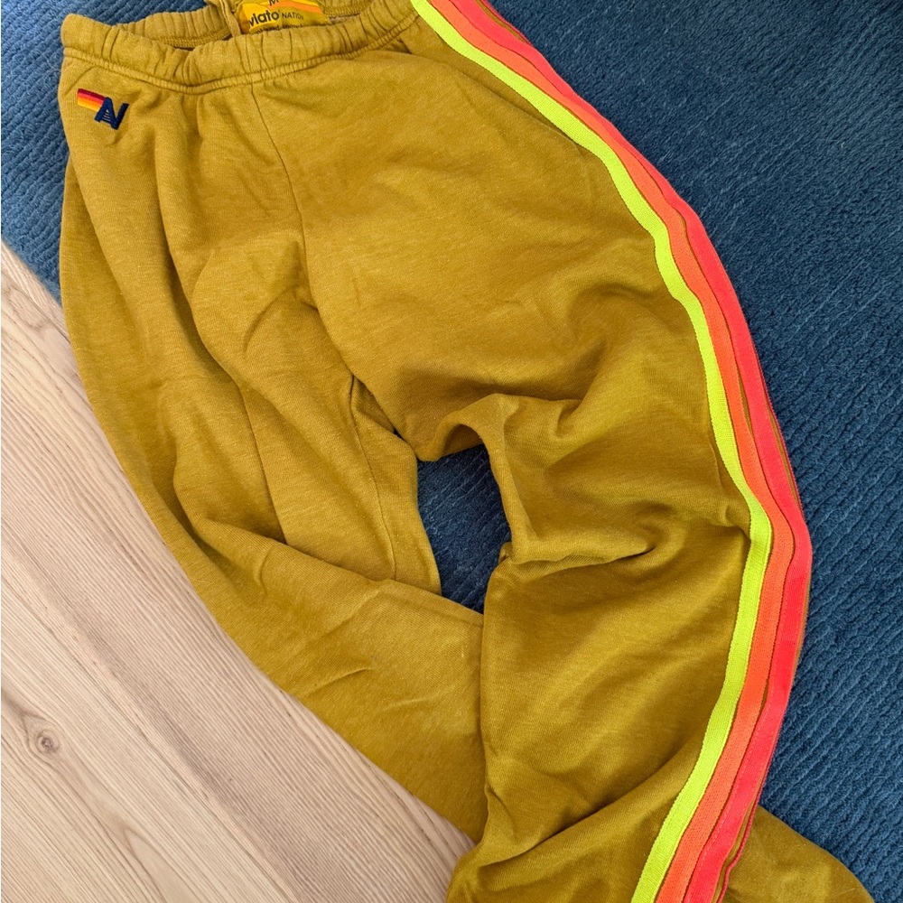 Aviator Nation striped sweatpants